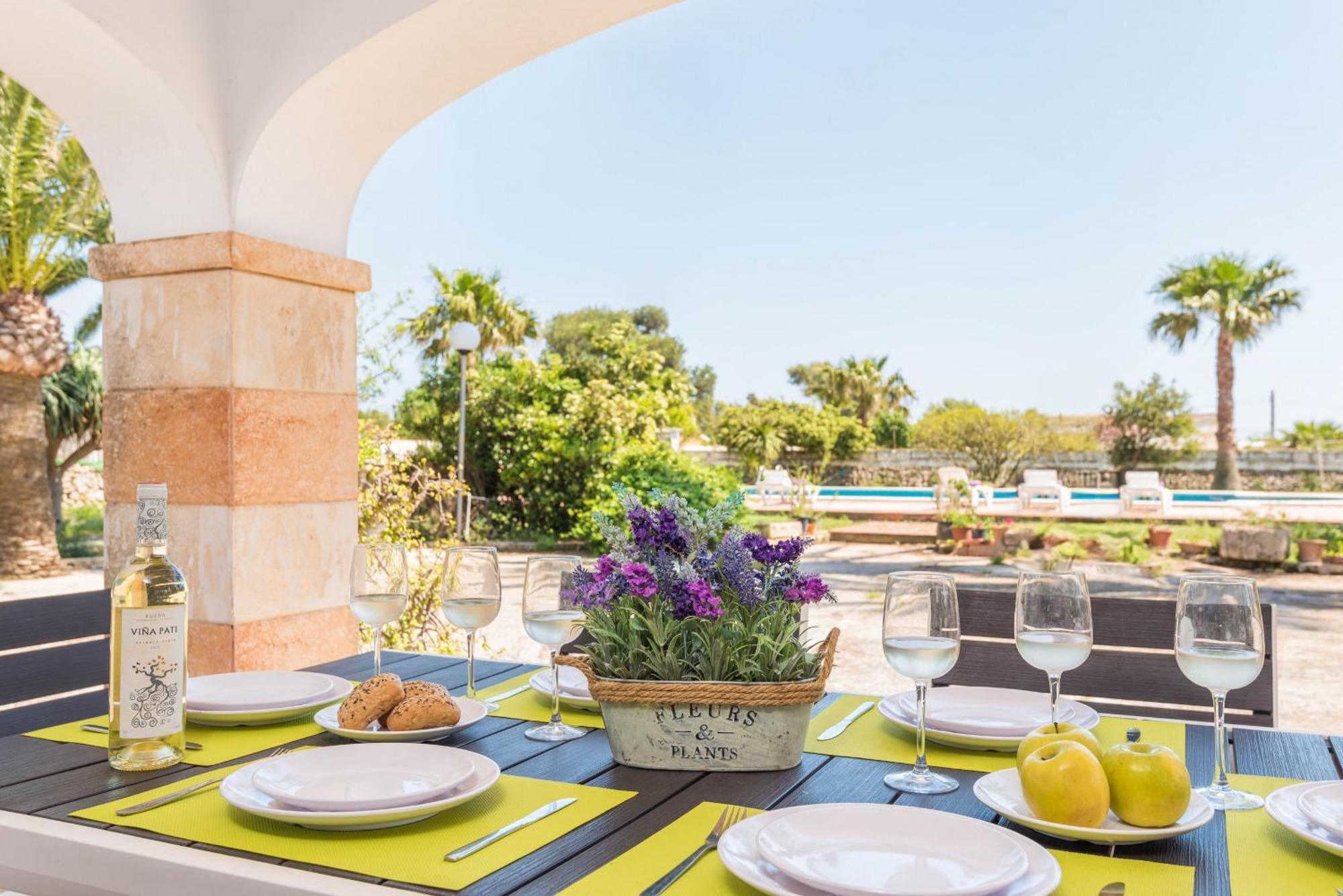 Casa Carlos - Villa En Son Cabrises Cala Blanca  Buitenkant foto