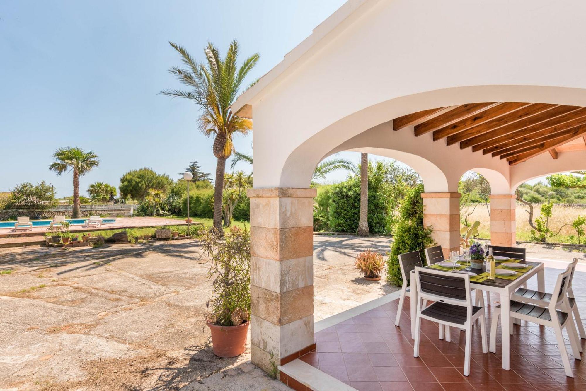 Casa Carlos - Villa En Son Cabrises Cala Blanca  Buitenkant foto