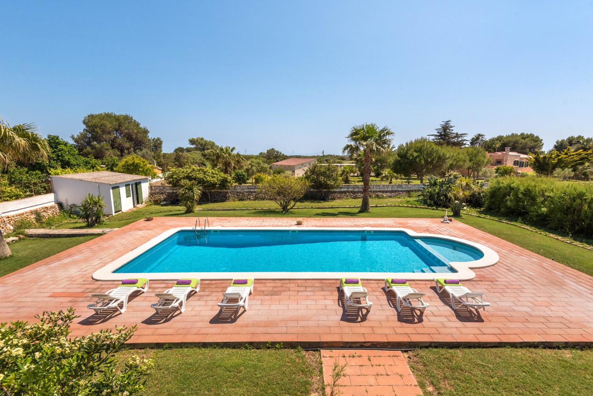 Casa Carlos - Villa En Son Cabrises Cala Blanca  Buitenkant foto