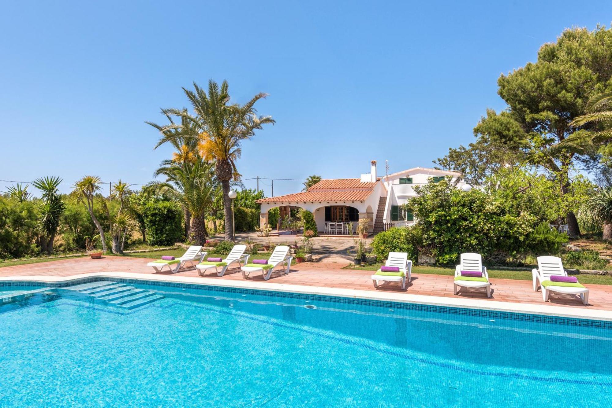 Casa Carlos - Villa En Son Cabrises Cala Blanca  Buitenkant foto